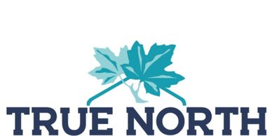 True North Challenge graphic - two maple leaves