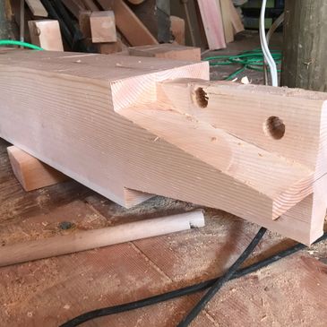 Tenon and Mortise Timberframe Joinery
