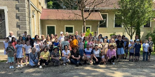 Visiting the autism center and school in Kolomyya, Ukraine.