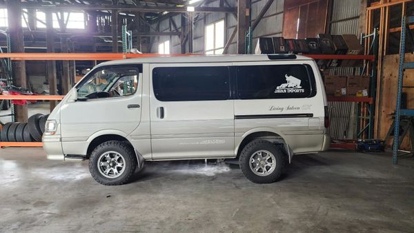 Custom Suspension install on an imported Toyota 4x4 Van