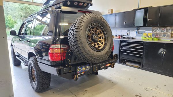 Custom Rear Bumper and Tire Carrier