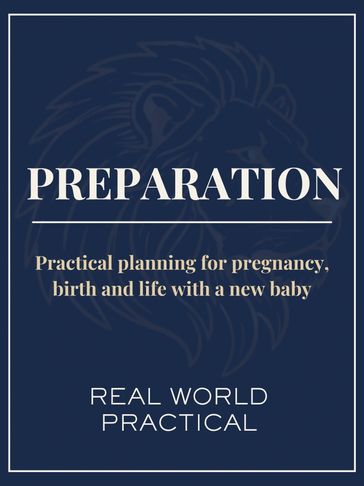 Cover with title Preparation about pregnancy and baby planning.