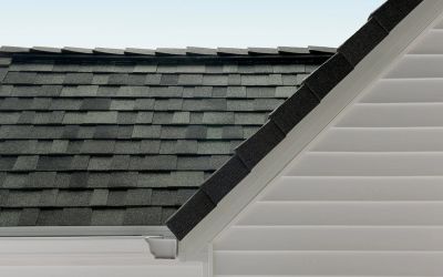 Completed Owens Corning shingle roof replacement in Whittier, CA