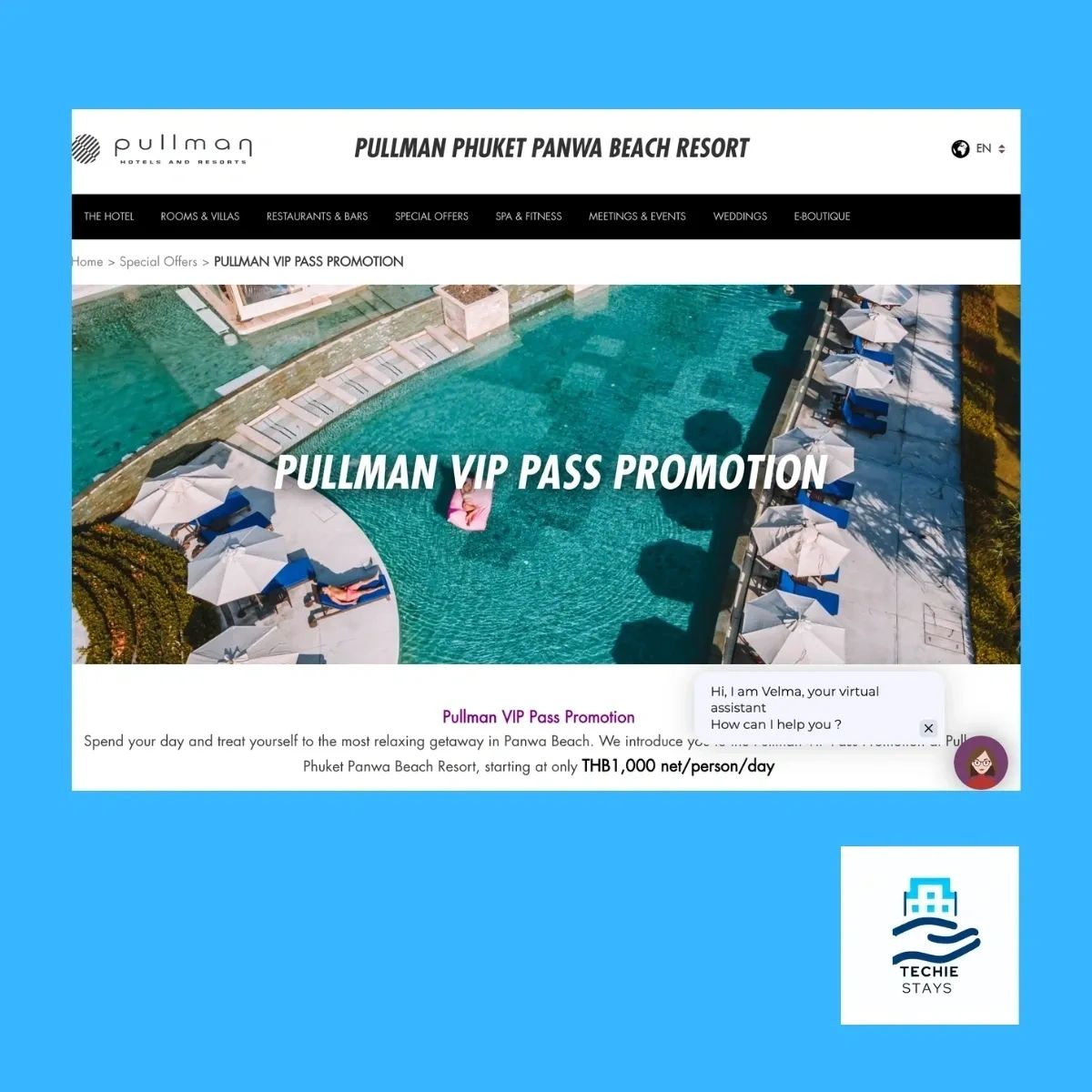 Pullman's Hotel Day Pass in Phuket - Best in the City