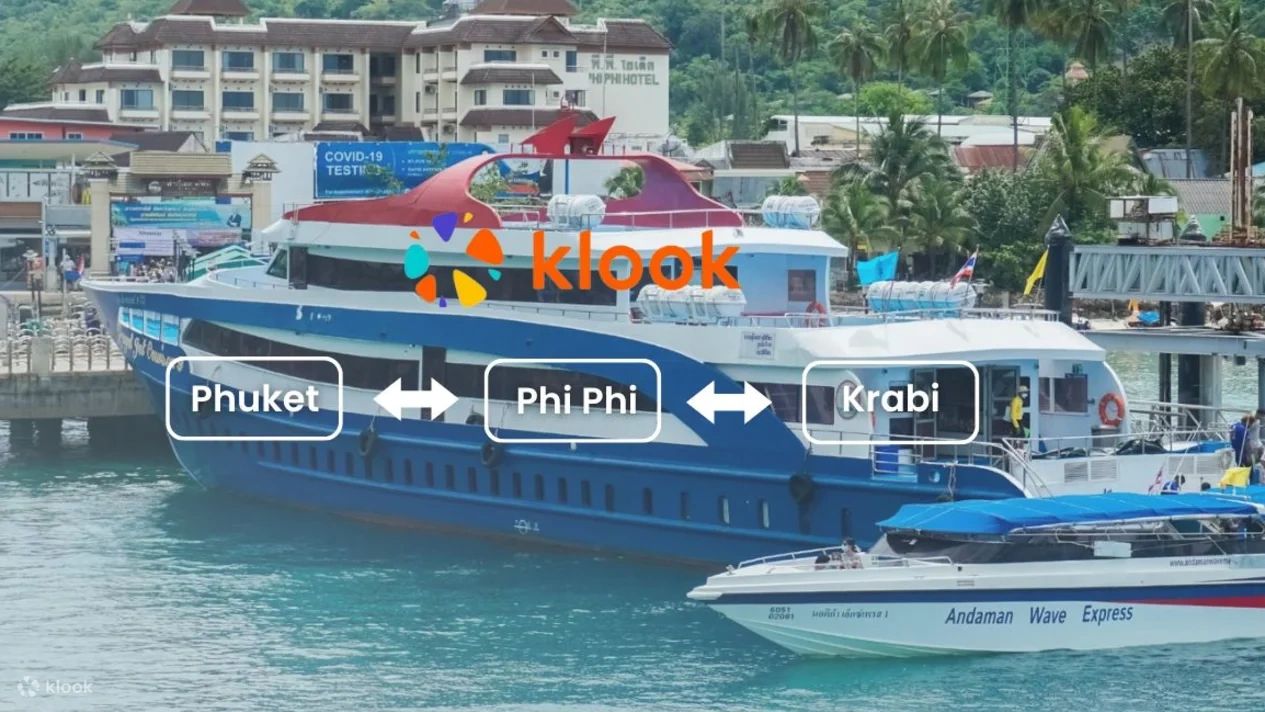 Phuket - Phi Phi - Krabi Ferry Ticket
