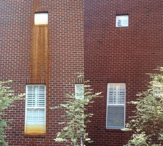 Even daunting rust stains can be completely removed from brick, glass, and screens without damage.