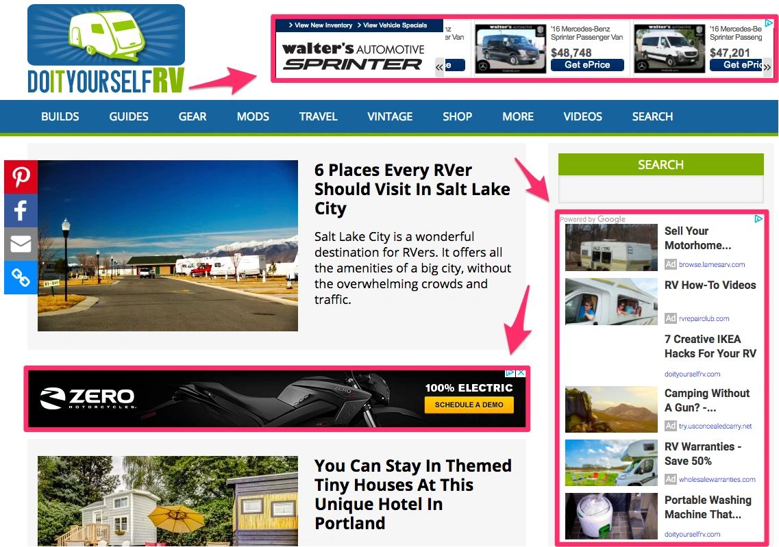Google Display example ads on Admagent! We create original display ads for remarketing campaigns.