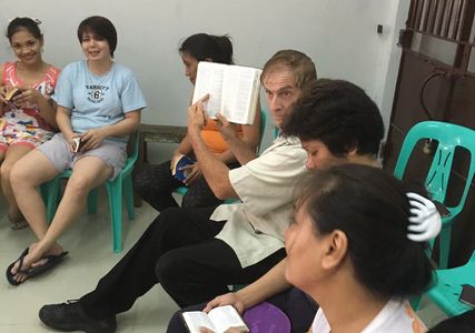 We get a lot of comfort through Bible study’s