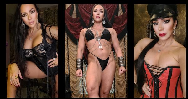 Muscular Women Dominatrix FemDom