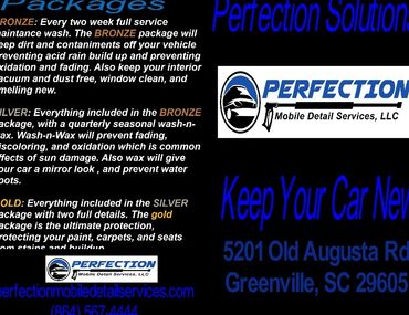 PERFECTION SOLUTIONS CONTINUITY PROGRAM