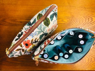 12 Zodiac oil set in a colorful carrying case with stickers to show each sign on top
