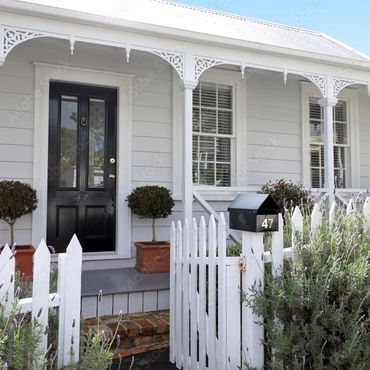 Cladded Country Style Home Facade