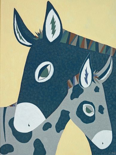"Donkey Devotion"
Original Painting by Casey Craig
8" x 10"
$350