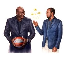 King Oyo and Michael Jordan