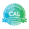 Scrum Alliance Certified Agile Agile Leadership (CAL I)  badge