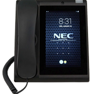 UT880 Touchscreen Desktop telephone seven-inch color display Integrated Bluetooth capability USB IP