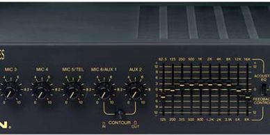 Overhead paging system PA public address Bogen GS60D amplifier sales Install cable wire Repair mixer