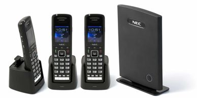 NEC Wireless ML440 IP DECT Solution ML440 IP DECT phones color LCD 20 hrs talk 200 hrs standby time