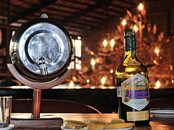 Tequila tasting at Cabo