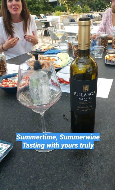 summertime summer wine tasting