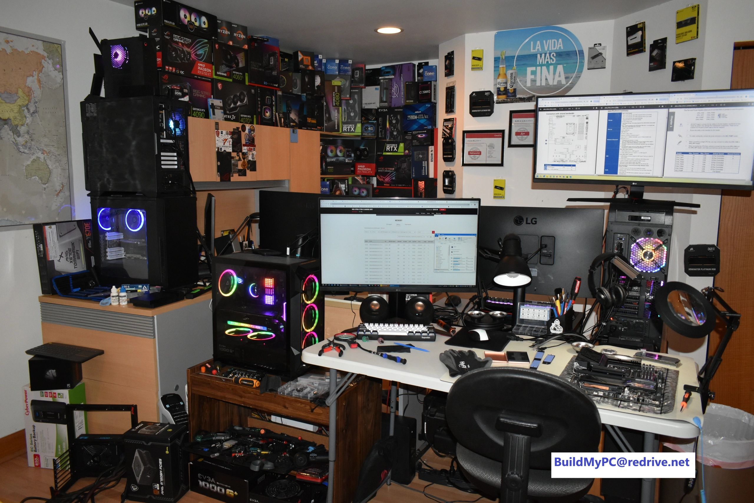 My PC Build / Repair Workshop