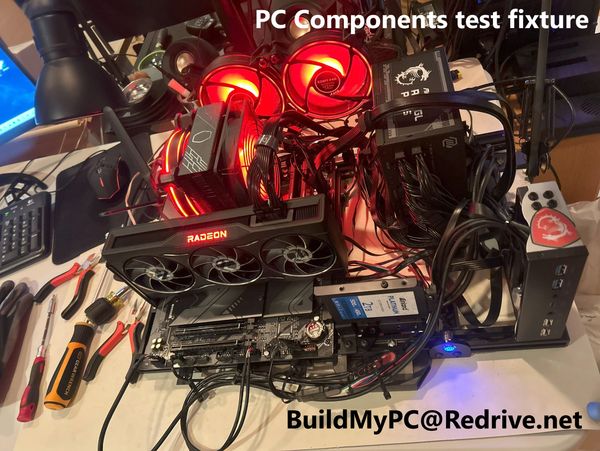 PC Components test fixture