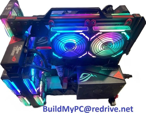ROG STRIX RTX 4090  Ryzen 9 7950X3D Custom Gaming system