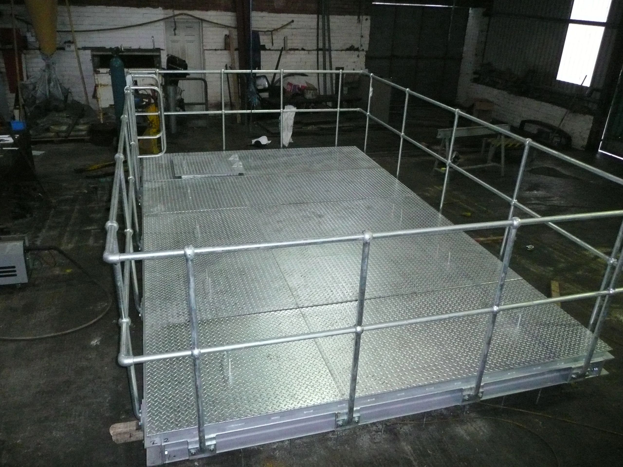 Galvanised Pit Cover