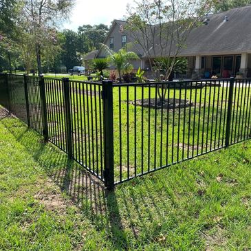 Wrought iron fence Houston