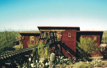 Abandoned Gold Mine near the Superstition Mountains, Lost Dutchman Gold Mine.