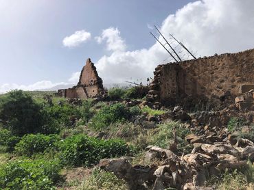 Ruins of the mansion of the privateer Amaro Prago