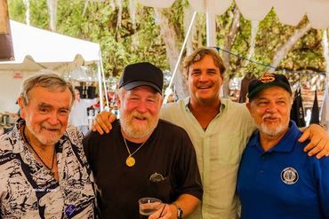 Bradley Williamson with Carl Fismer, John Brandon and Mike Daniels.