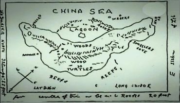 Captain Kidd Treasure Map