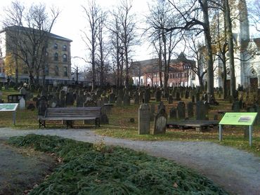 Graves of passengers on the Titanic who were buried in Canada.