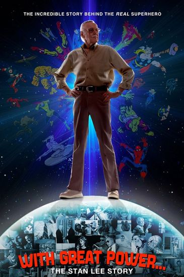 WITH GREAT POWER: THE STAN LEE STORY - POSTER