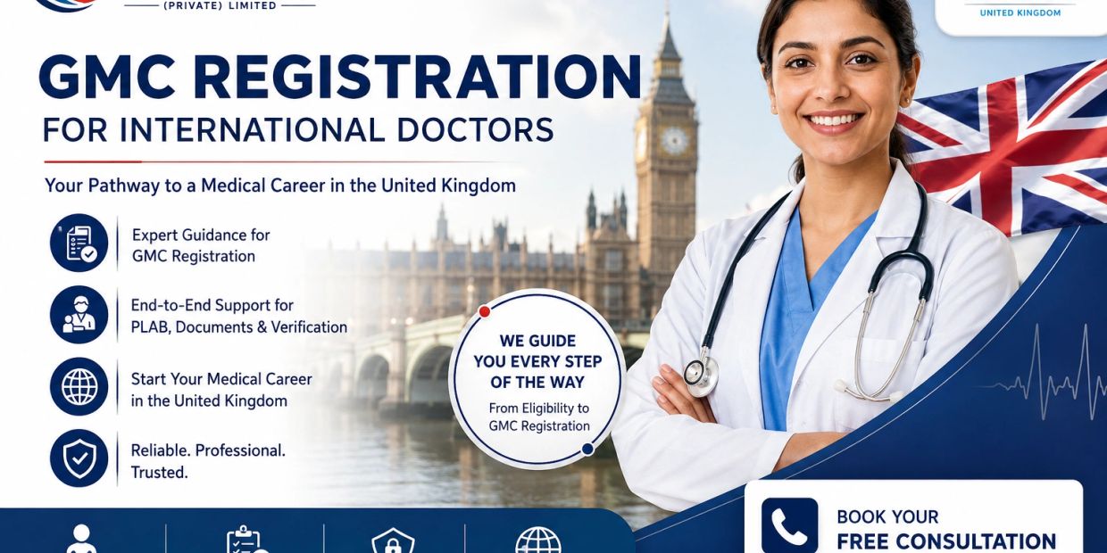GMC registration support for international doctors in the UK.