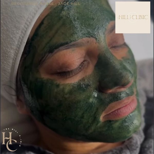 Green Sea Peel Algae Peel also known as Liquid Microneedling.