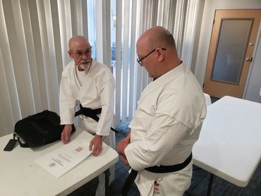 Curt Stansel Eighth Dan Promotion