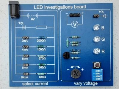 LED Investigation board