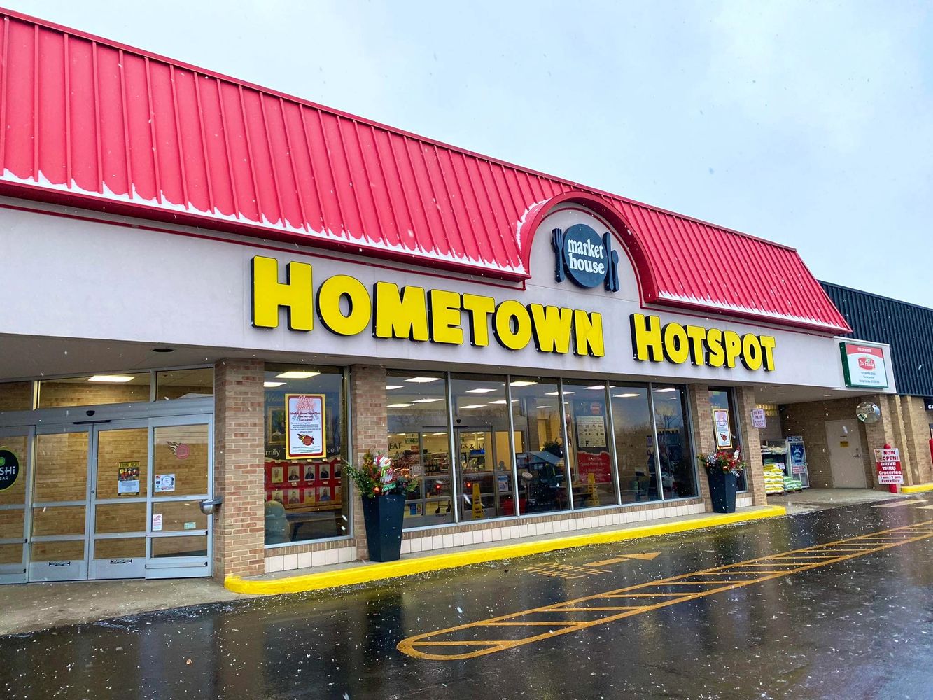 Exterior of Hillsdale Market House.