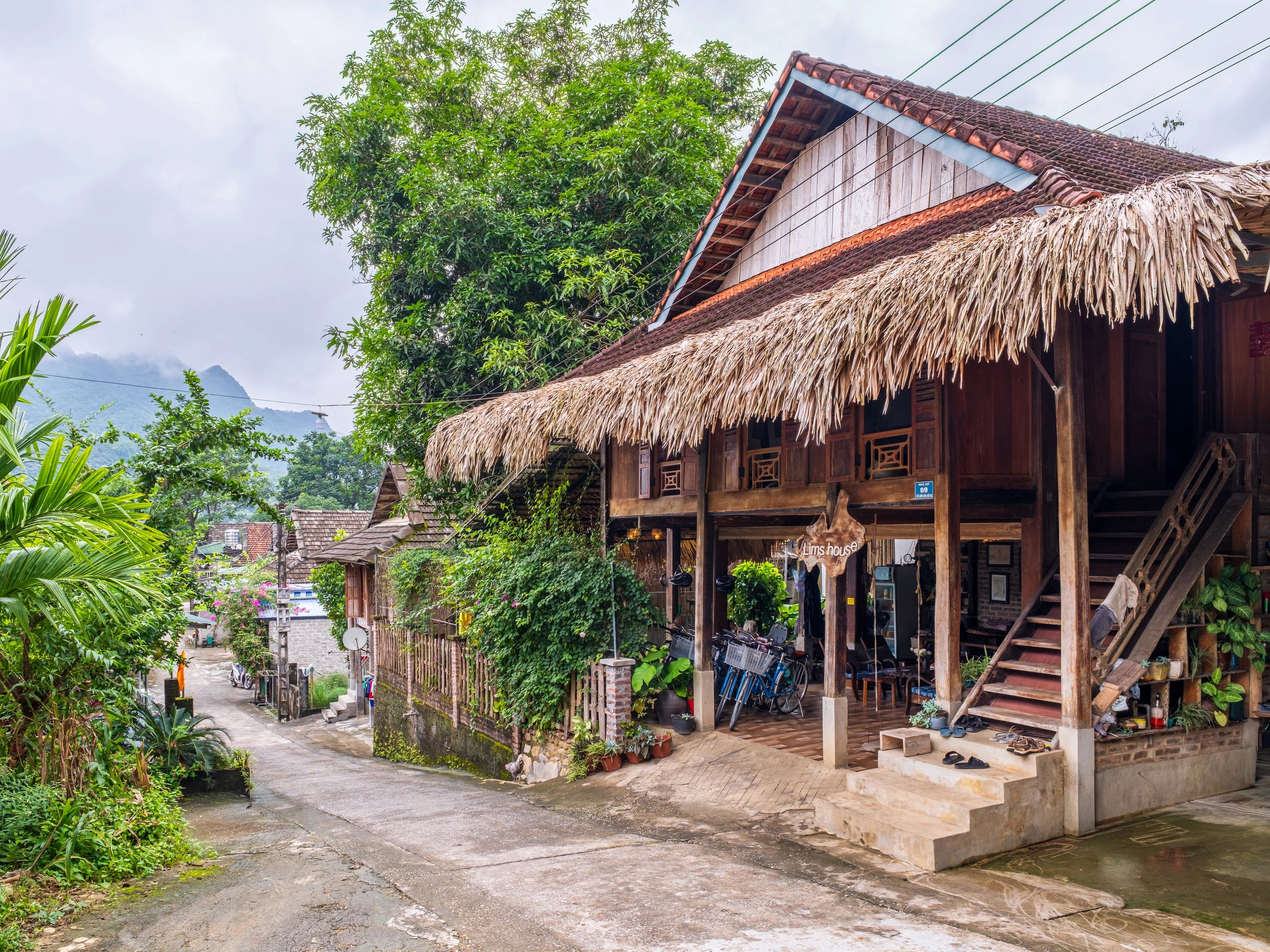 Lim's house in Mai Châu, Vietnam