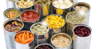 Canned/Glass Jar Vegetables