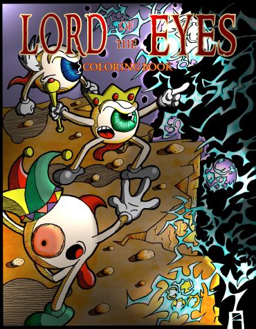 LORD of the EYES Coloring Book