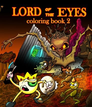 LORD of the EYES Coloring Book 2