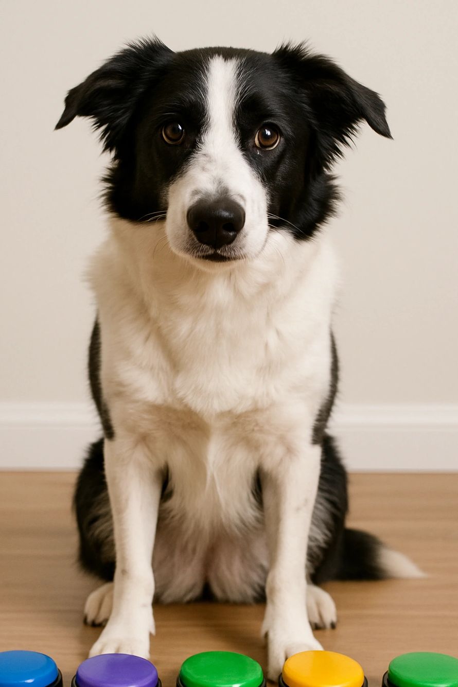 Hör was dein Hund zu sagen hat Mut den hunde sprachknöpfen