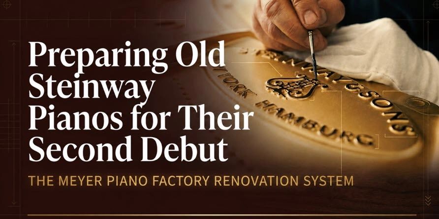 Restoring old Steinway pianos for a second debut.