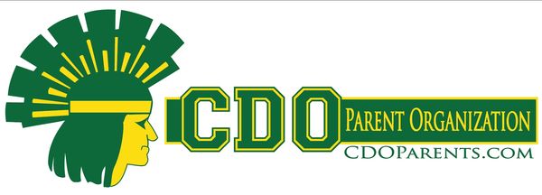 CDO Parent org logo with Dorado head and cdoparents.com