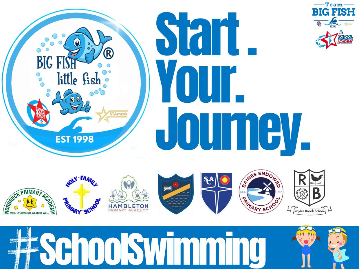Big Fish Little Fish swimming program promoting school swimming with multiple primary schools.