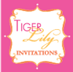Tiger Lily Invitations