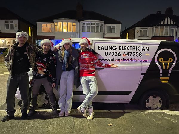 Ealing Electricians team Christmas 2022!